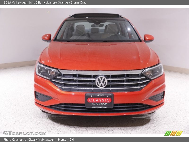 Habanero Orange / Storm Gray 2019 Volkswagen Jetta SEL