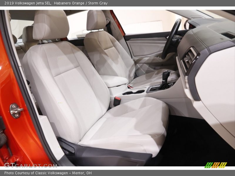 Front Seat of 2019 Jetta SEL