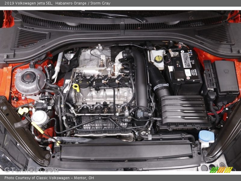  2019 Jetta SEL Engine - 1.4 Liter TSI Turbocharged DOHC 16-Valve VVT 4 Cylinder