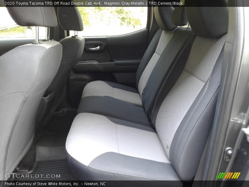 Rear Seat of 2020 Tacoma TRD Off Road Double Cab 4x4