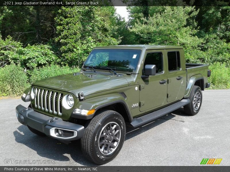 Sarge Green / Black 2021 Jeep Gladiator Overland 4x4