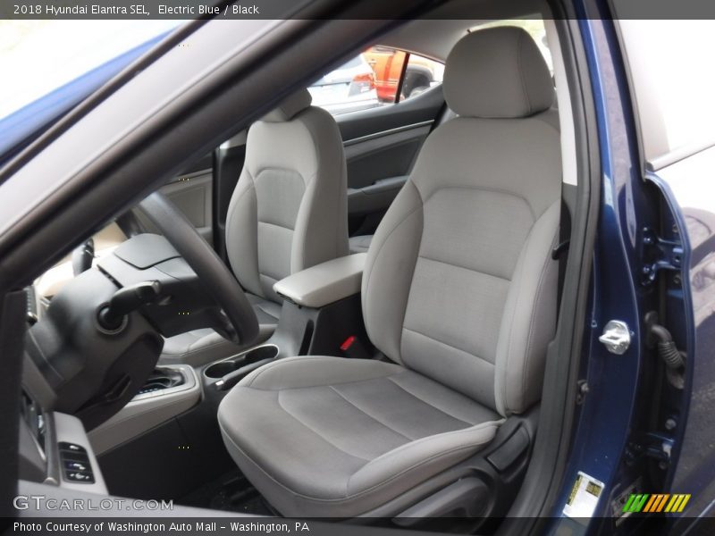 Electric Blue / Black 2018 Hyundai Elantra SEL