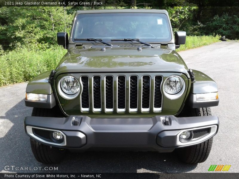 Sarge Green / Black 2021 Jeep Gladiator Overland 4x4