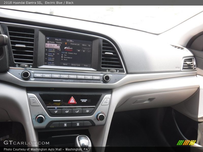 Electric Blue / Black 2018 Hyundai Elantra SEL