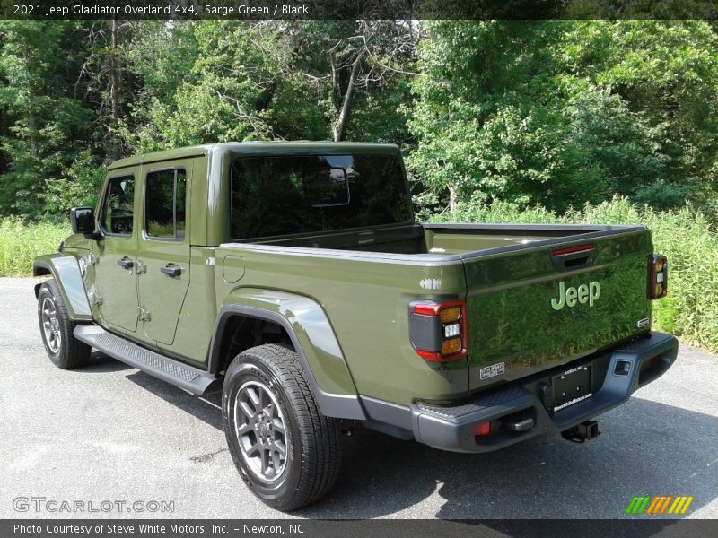 Sarge Green / Black 2021 Jeep Gladiator Overland 4x4