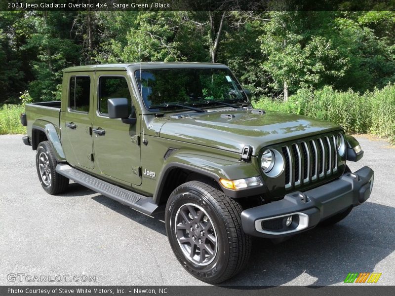 Sarge Green / Black 2021 Jeep Gladiator Overland 4x4