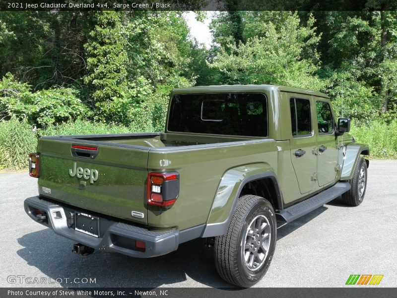 Sarge Green / Black 2021 Jeep Gladiator Overland 4x4