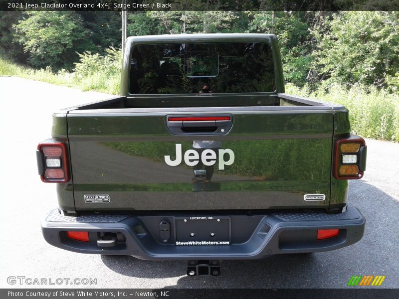 Sarge Green / Black 2021 Jeep Gladiator Overland 4x4