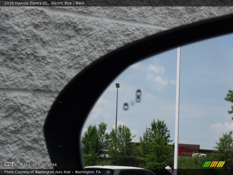 Electric Blue / Black 2018 Hyundai Elantra SEL