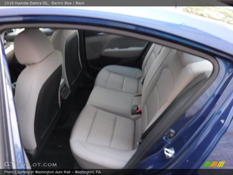 Electric Blue / Black 2018 Hyundai Elantra SEL