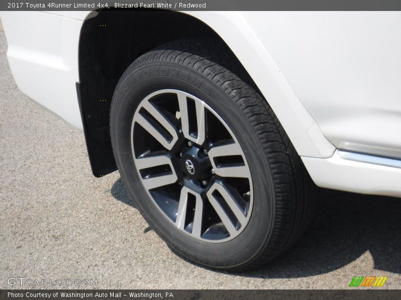 Blizzard Pearl White / Redwood 2017 Toyota 4Runner Limited 4x4