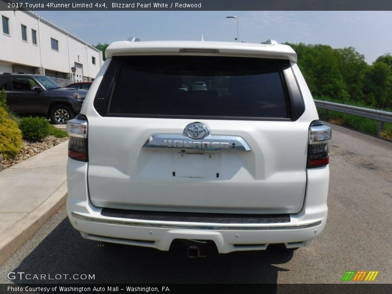 Blizzard Pearl White / Redwood 2017 Toyota 4Runner Limited 4x4