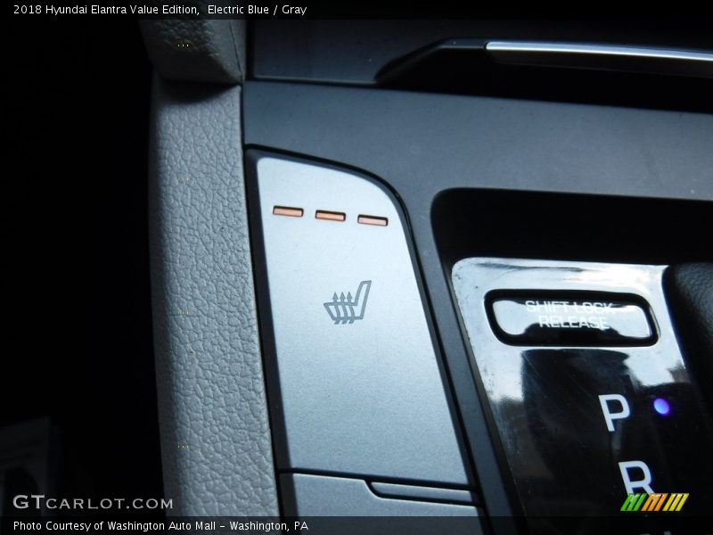 Electric Blue / Gray 2018 Hyundai Elantra Value Edition