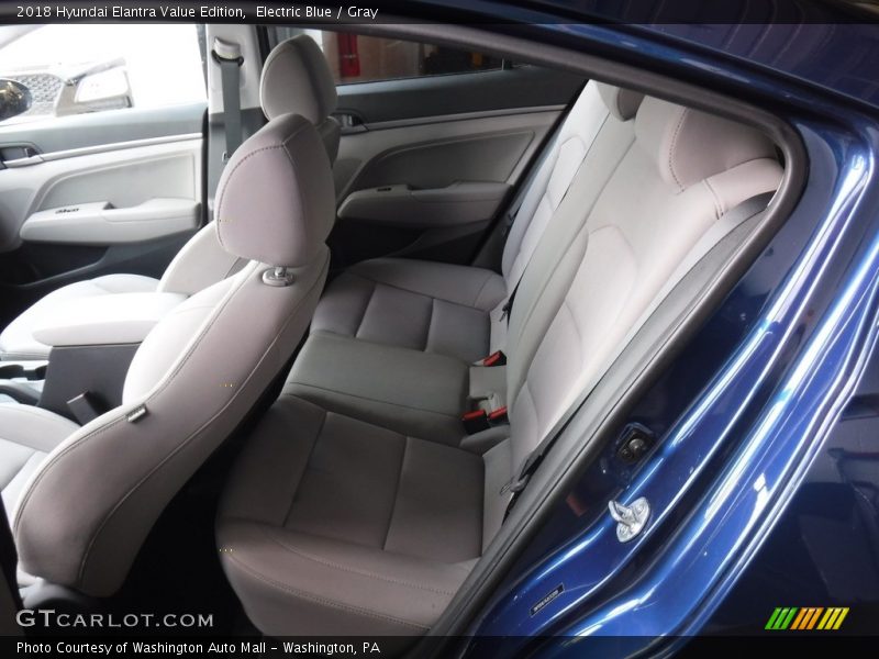 Electric Blue / Gray 2018 Hyundai Elantra Value Edition