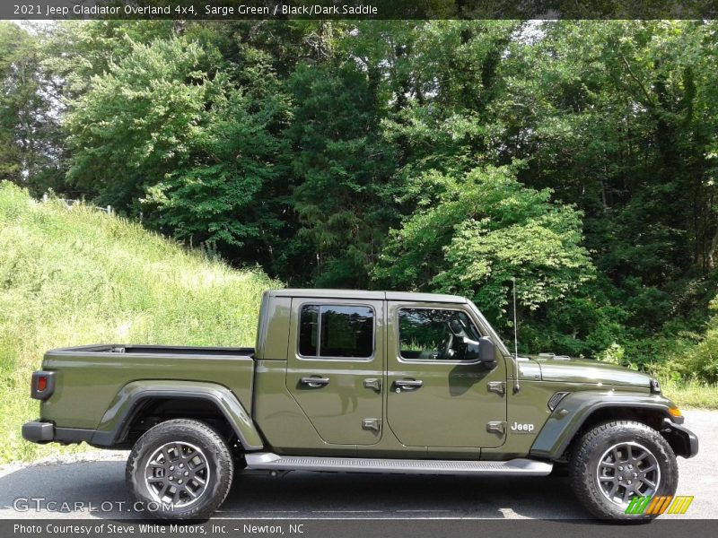  2021 Gladiator Overland 4x4 Sarge Green