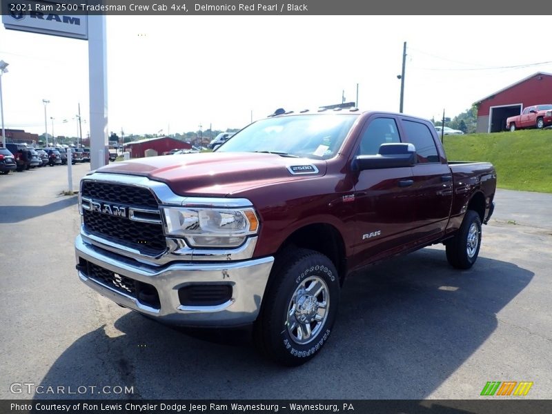 Delmonico Red Pearl / Black 2021 Ram 2500 Tradesman Crew Cab 4x4