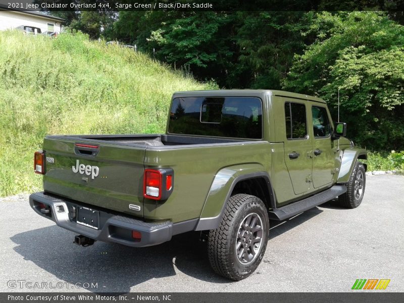 Sarge Green / Black/Dark Saddle 2021 Jeep Gladiator Overland 4x4