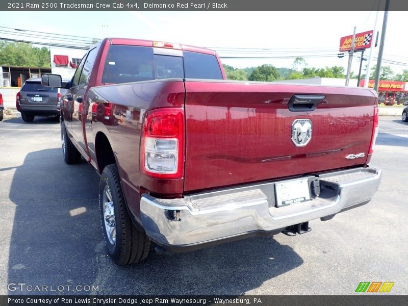 Delmonico Red Pearl / Black 2021 Ram 2500 Tradesman Crew Cab 4x4