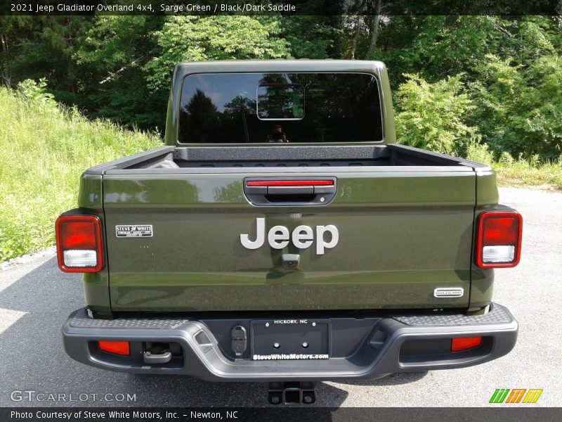 Sarge Green / Black/Dark Saddle 2021 Jeep Gladiator Overland 4x4