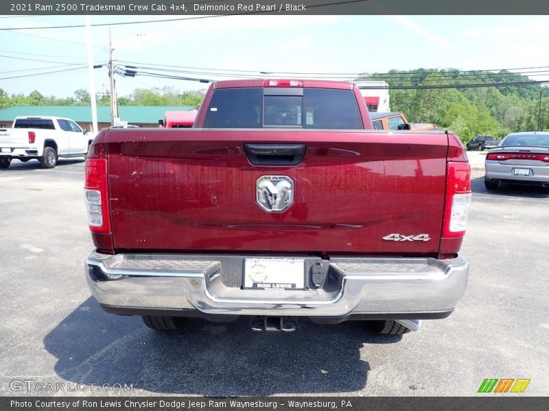 Delmonico Red Pearl / Black 2021 Ram 2500 Tradesman Crew Cab 4x4