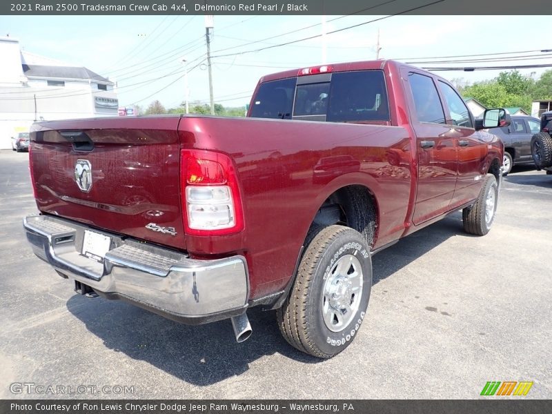 Delmonico Red Pearl / Black 2021 Ram 2500 Tradesman Crew Cab 4x4