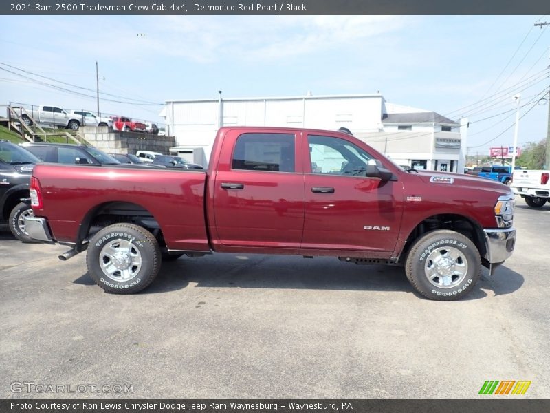 Delmonico Red Pearl / Black 2021 Ram 2500 Tradesman Crew Cab 4x4