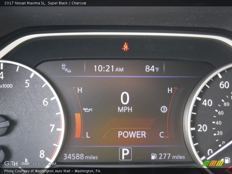 Super Black / Charcoal 2017 Nissan Maxima SL