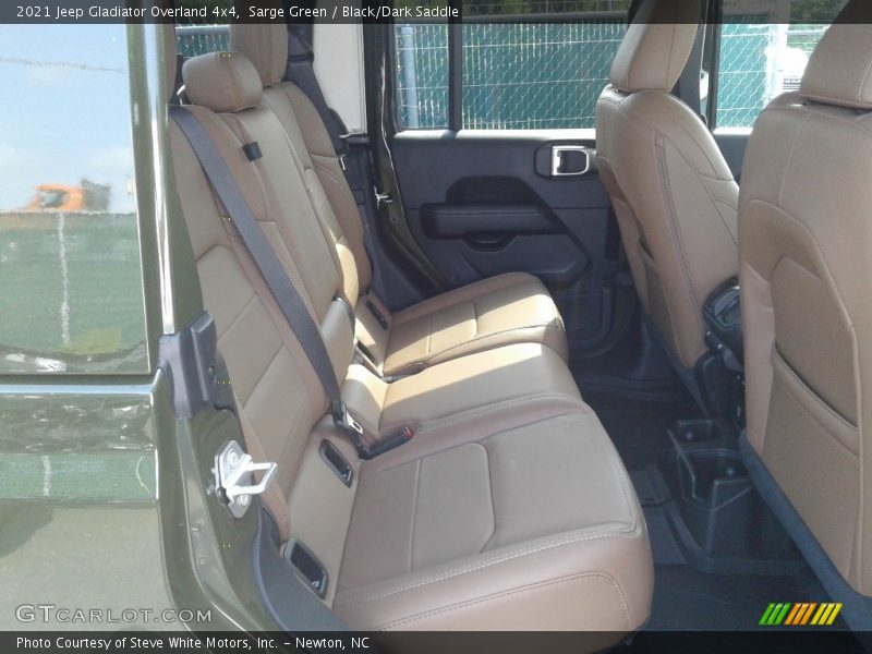 Rear Seat of 2021 Gladiator Overland 4x4