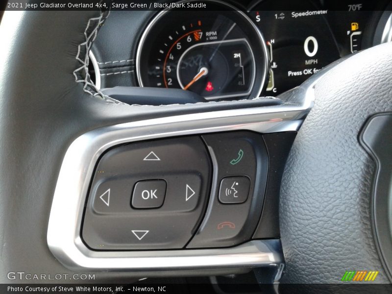  2021 Gladiator Overland 4x4 Steering Wheel