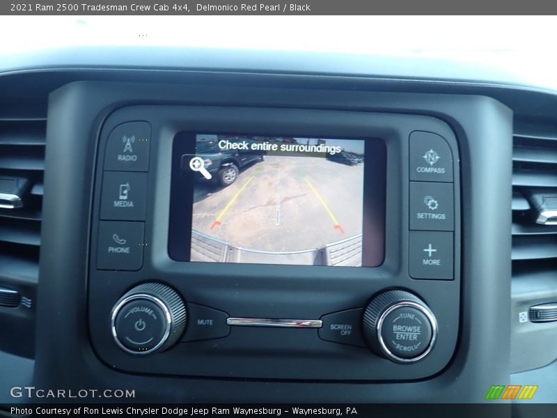 Delmonico Red Pearl / Black 2021 Ram 2500 Tradesman Crew Cab 4x4