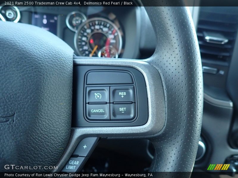 Delmonico Red Pearl / Black 2021 Ram 2500 Tradesman Crew Cab 4x4