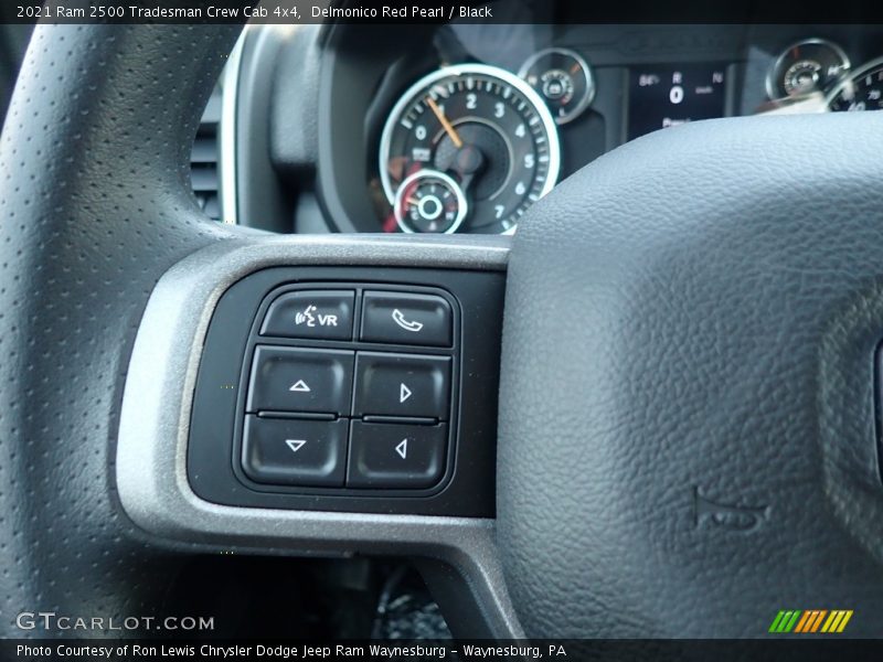 Delmonico Red Pearl / Black 2021 Ram 2500 Tradesman Crew Cab 4x4