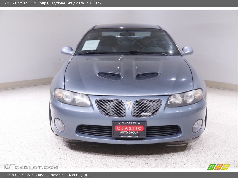 Cyclone Gray Metallic / Black 2006 Pontiac GTO Coupe