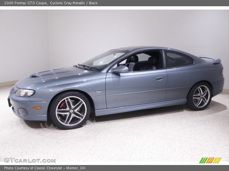 Cyclone Gray Metallic / Black 2006 Pontiac GTO Coupe