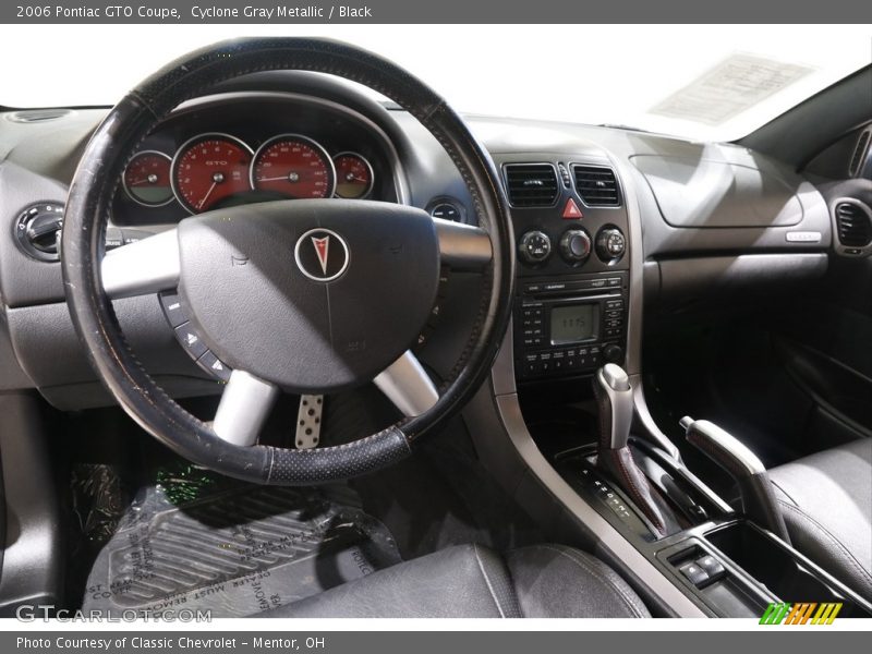 Cyclone Gray Metallic / Black 2006 Pontiac GTO Coupe
