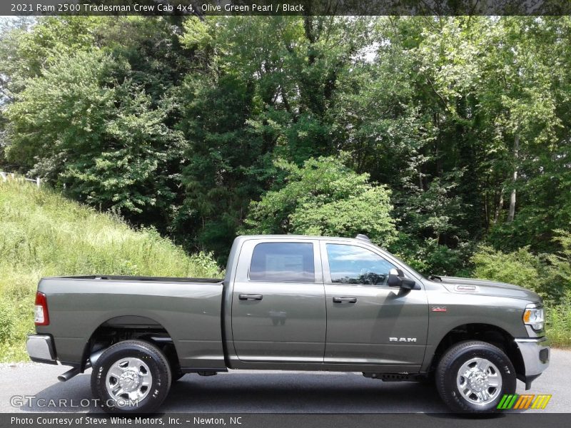 Olive Green Pearl / Black 2021 Ram 2500 Tradesman Crew Cab 4x4