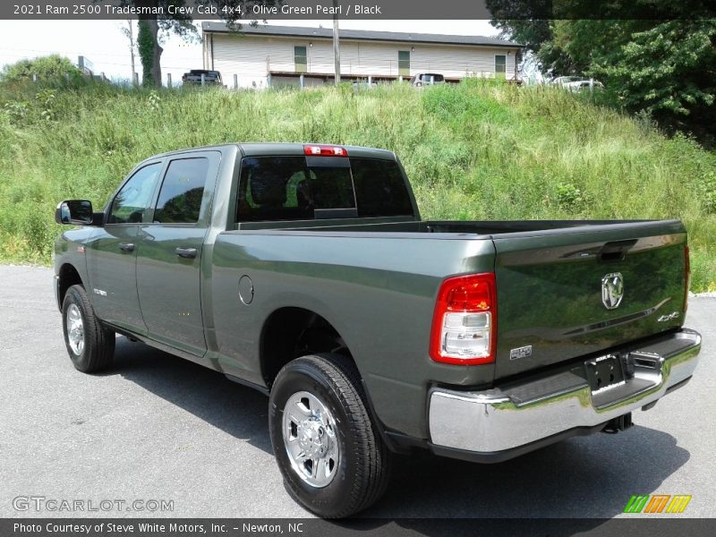 Olive Green Pearl / Black 2021 Ram 2500 Tradesman Crew Cab 4x4
