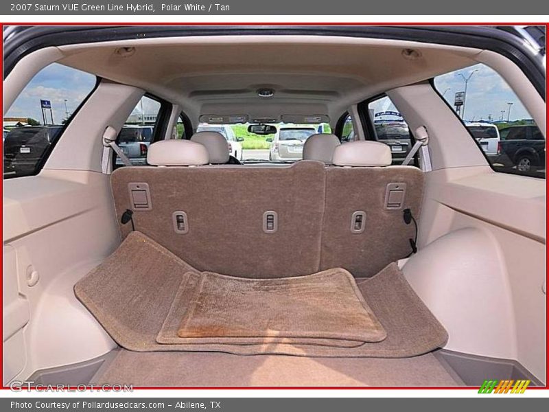 Polar White / Tan 2007 Saturn VUE Green Line Hybrid