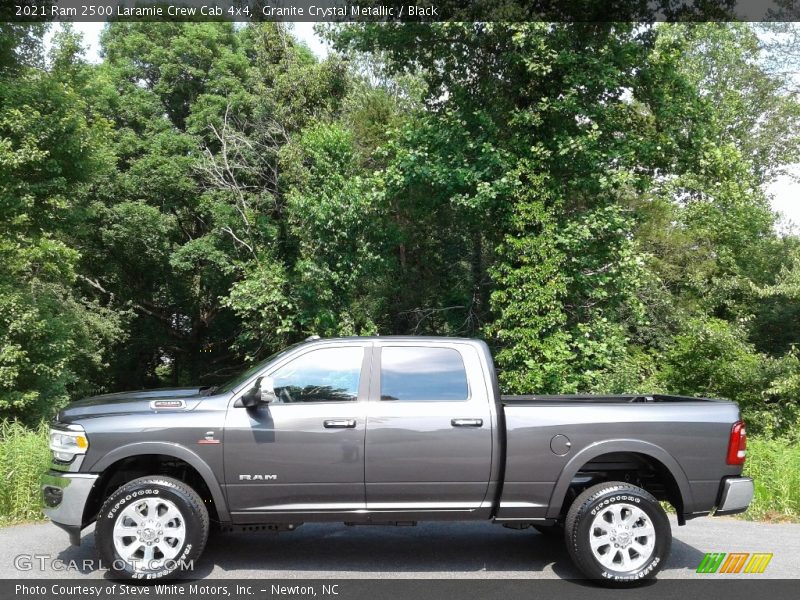 Granite Crystal Metallic / Black 2021 Ram 2500 Laramie Crew Cab 4x4