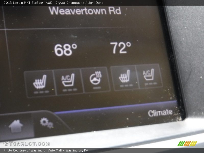 Crystal Champagne / Light Dune 2013 Lincoln MKT EcoBoost AWD