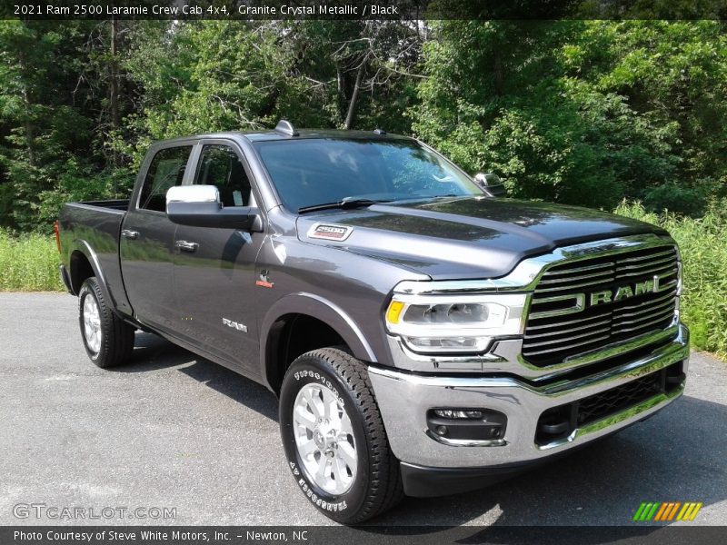 Granite Crystal Metallic / Black 2021 Ram 2500 Laramie Crew Cab 4x4