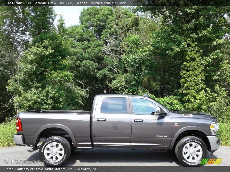 Granite Crystal Metallic / Black 2021 Ram 2500 Laramie Crew Cab 4x4