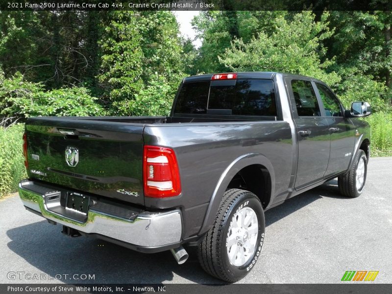 Granite Crystal Metallic / Black 2021 Ram 2500 Laramie Crew Cab 4x4