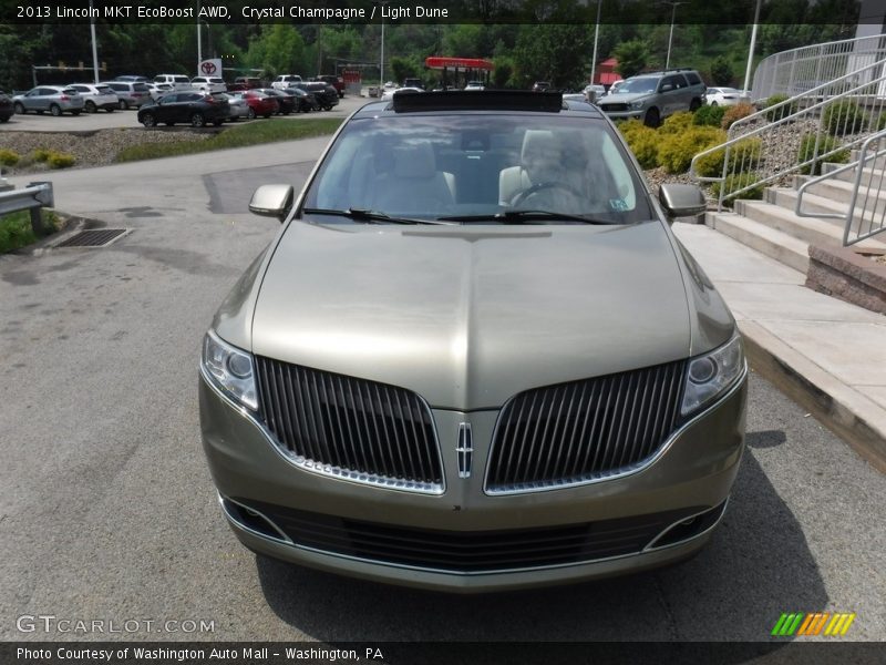Crystal Champagne / Light Dune 2013 Lincoln MKT EcoBoost AWD