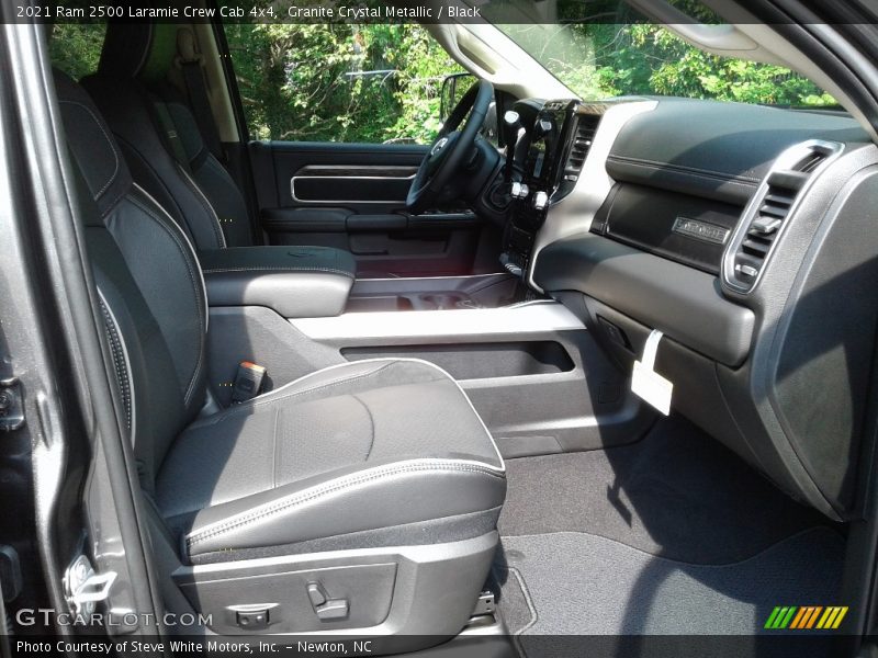 Granite Crystal Metallic / Black 2021 Ram 2500 Laramie Crew Cab 4x4