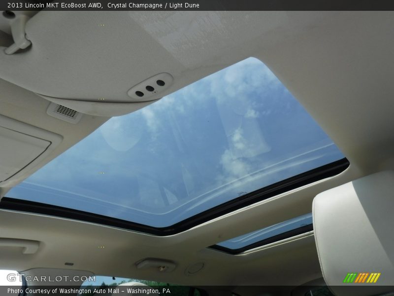 Crystal Champagne / Light Dune 2013 Lincoln MKT EcoBoost AWD