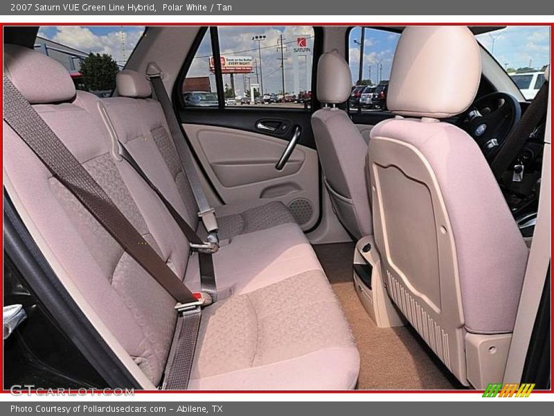 Polar White / Tan 2007 Saturn VUE Green Line Hybrid