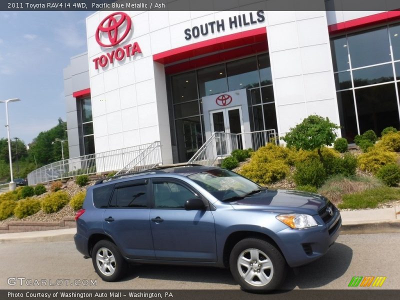 Pacific Blue Metallic / Ash 2011 Toyota RAV4 I4 4WD