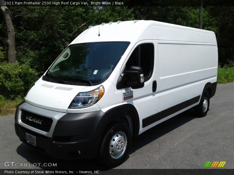 Bright White / Black 2021 Ram ProMaster 2500 High Roof Cargo Van