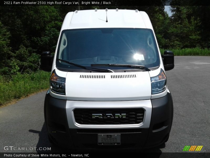 Bright White / Black 2021 Ram ProMaster 2500 High Roof Cargo Van